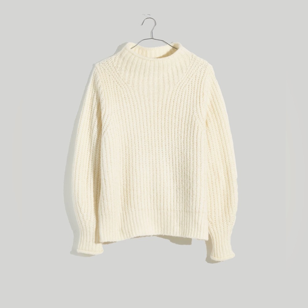 PREOWNED Loretto Mockneck Pullover Sweater